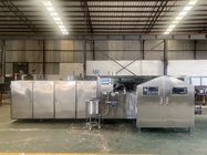 Πλήρης αυτόματη μηχανή παγωτού για χωνάκια 7kg/H 380V Γραμμή Παραγωγής Βάφλας