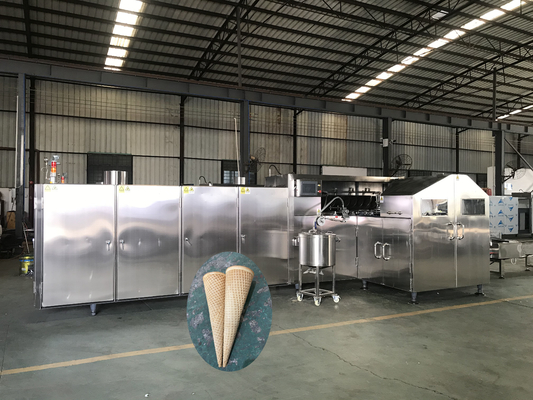 Καλή τιμή. Θερμική επεξεργασία 2000pcs/H Ice Cream Baking Machine Plc Control σε απευθείας σύνδεση