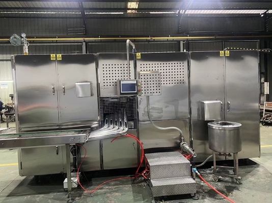 Καλή τιμή. 5000pcs/H τριζάτος κώνος βαφλών που κάνει τον κατασκευαστή κώνων καλαμποκιού μηχανών τη διαστημική αποταμίευση σε απευθείας σύνδεση