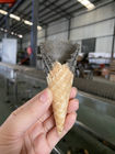 Πλήρως αυτόματη γραμμή παραγωγής κώνων παγωτού με το υλικό ανοξείδωτου