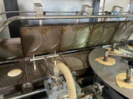 Γραμμή παραγωγής κώνων παγωτού υψηλής ταχύτητας για το εργοστάσιο τροφίμων πρόχειρων φαγητών, εργοστάσιο ποτών