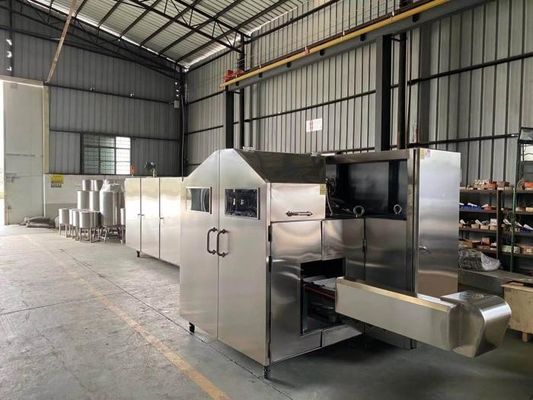 Καλή τιμή. 4200pcs/h γραμμή παραγωγής 165mm κώνων παγωτού μηχανή κατασκευής κώνων ζάχαρης σε απευθείας σύνδεση
