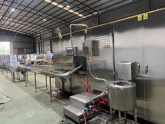 ποιότητας 115mm 10kg/h Wafer Κωνικό κατασκευής Μηχανή πλήρως αυτόματη Εργοστάσιο