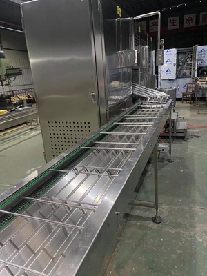 κώνος βαφλών 4.5kw 3800pcs/H που κατασκευάζει τη μηχανή τη σταθερή λειτουργία