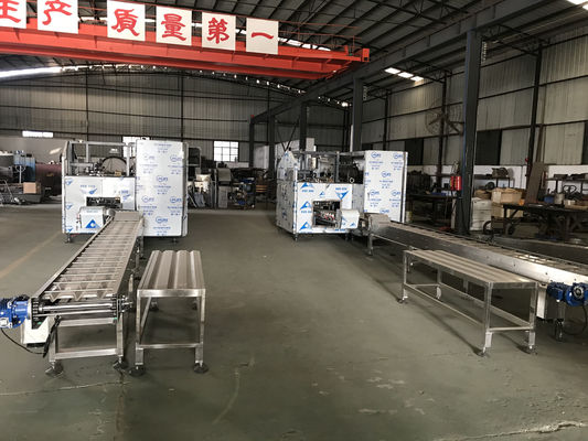 8kg/H αυτόματη μηχανή κώνων παγωτού LPG 380V 3.37Kw